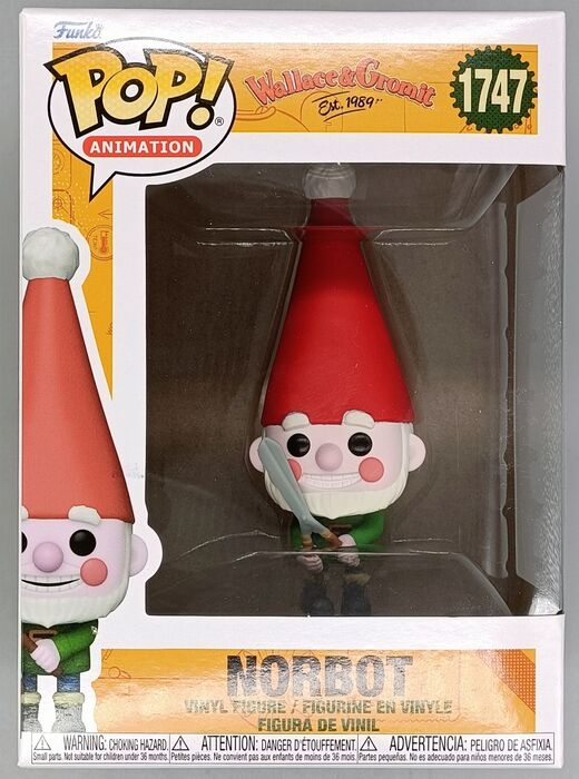 1747 Norbot - Wallace & Gromit - Funko POP - Brand New