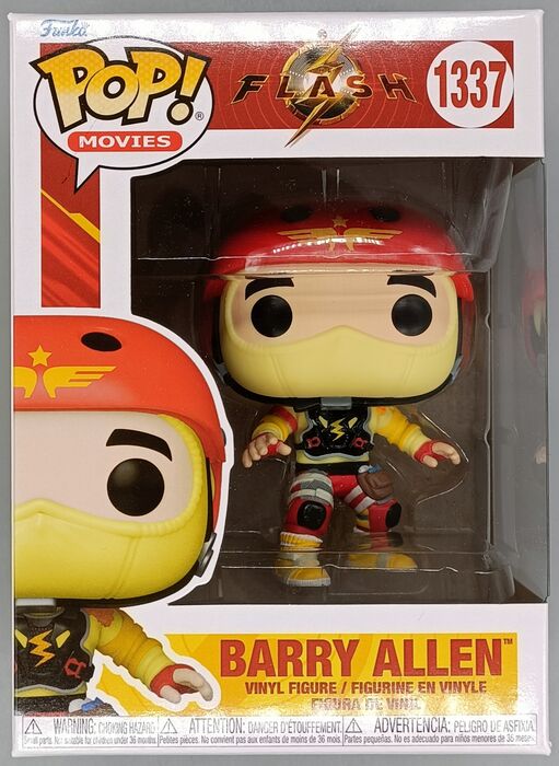 1337 Barry Allen (Prototype Suit) DC The Flash - Brand New Funko POP in Protector