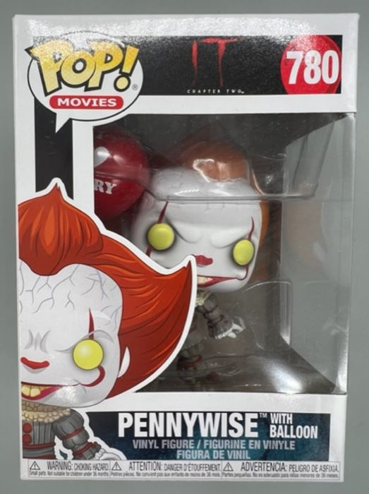 780 Pennywise (with Balloon) Horror IT: Chapter 2 Funko POP - Box Damaged Funko
