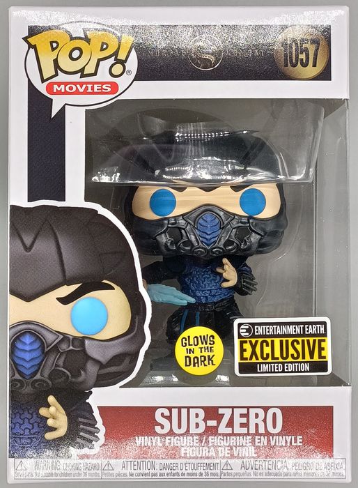 1057 Sub-Zero - Glow - Mortal Kombat Funko POP Funko
