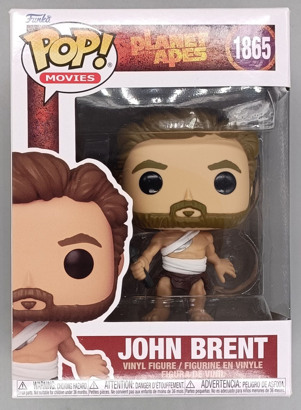 1865 John Brent - Planet of the Apes - Funko POP - Box Damaged Funko