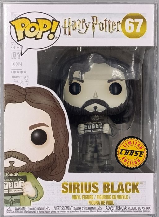 67 Sirius Black (Prisoner) B&W Chase Edition Harry Potter Funko POP Funko