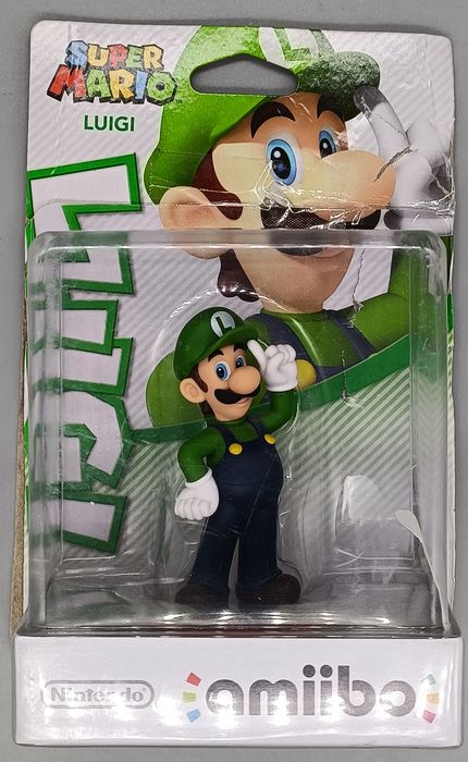 Nintendo amiibo Figure Luigi amiibo - Super Mario Collection for Nintendo Wii-U Nintendo