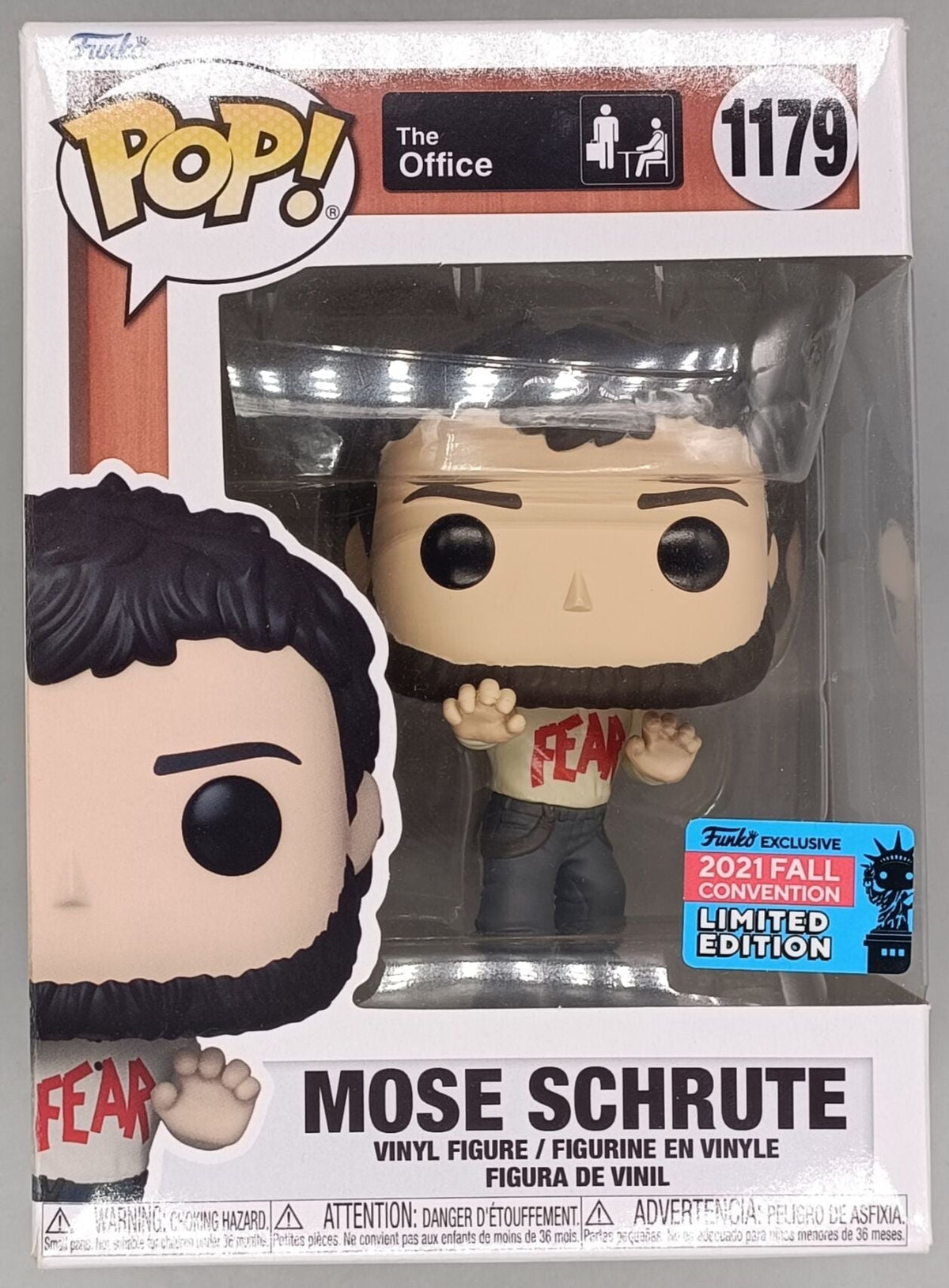 1179 Mose Schrute - The Office - 2021 Con - Funko POP - Box Damaged Funko