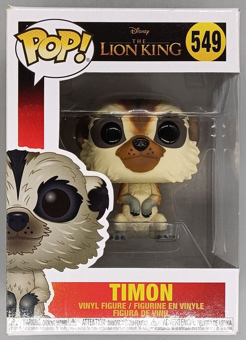 549 Timon - Disney The Lion King (Live Action Funko POP - Damaged Box Funko