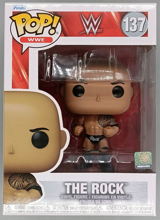 137 The Rock - WWE Funko POP - Brand New Funko