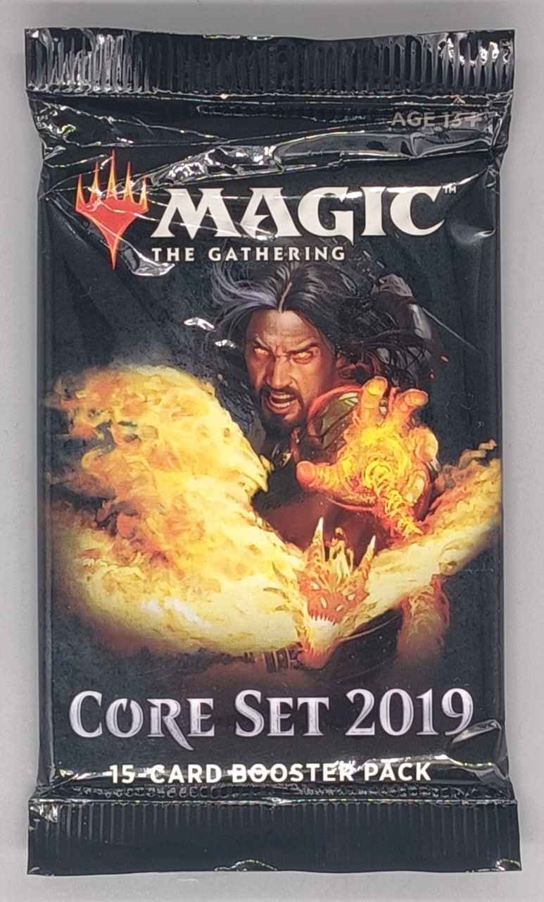 Magic the Gathering - Core Set 2019 15-Card Booster Pack (Single) Wizards of the Coast