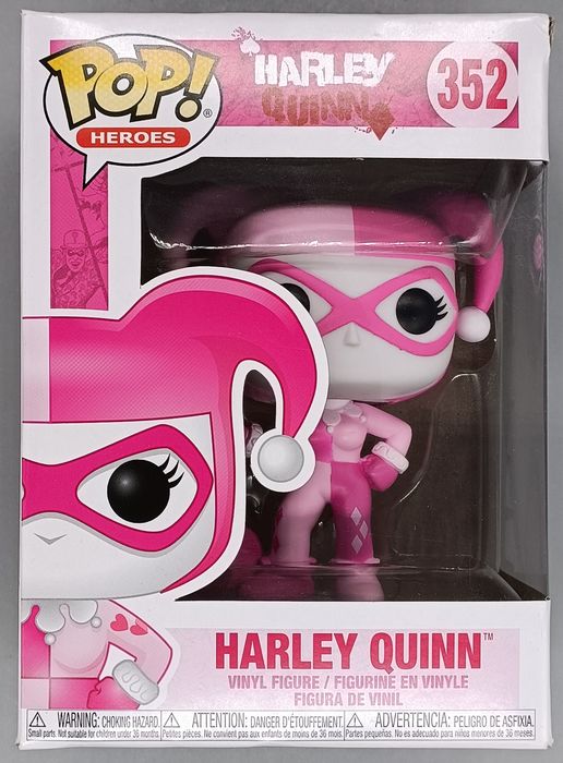 352 Harley Quinn (BCA) - DC Breast Cancer Awareness Funko POP - Box Damaged Funko