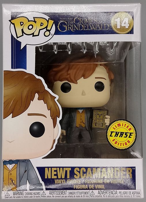 14 Newt Scamander (w/ Book) Chase Fantastic Beasts - Box Damaged Funko POP Funko