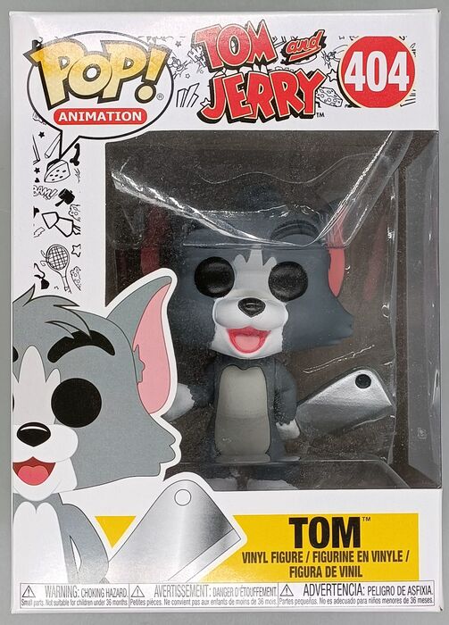 404 Tom (Cleaver) - Tom and Jerry - Box Damaged Funko POP Funko