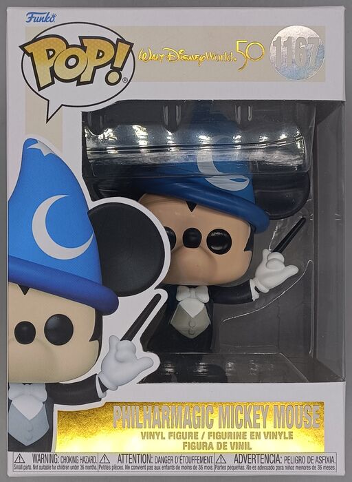 1167 PhilharMagic Mickey Mouse - Disney - Box Damaged Funko POP Funko