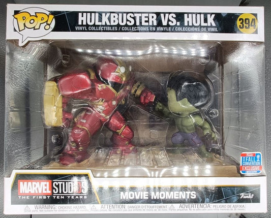 394 Hulkbuster vs. Hulk - Movie Moment - Marvel - 2018 Con Funko POP
