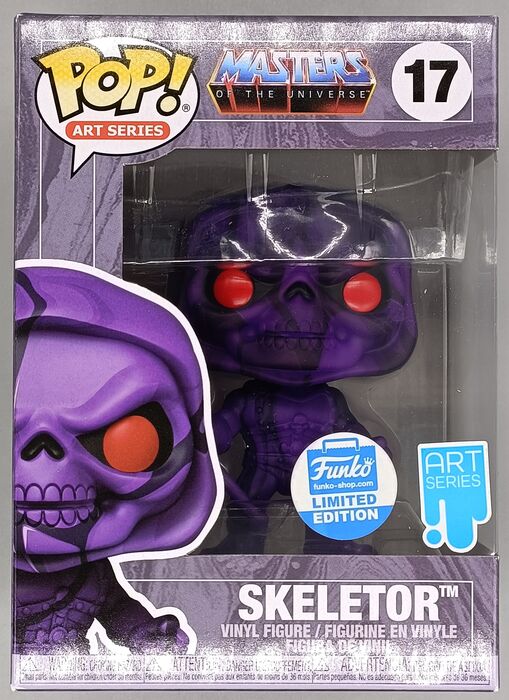 17 Skeletor - Art Series - Masters of the Universe Funko POP