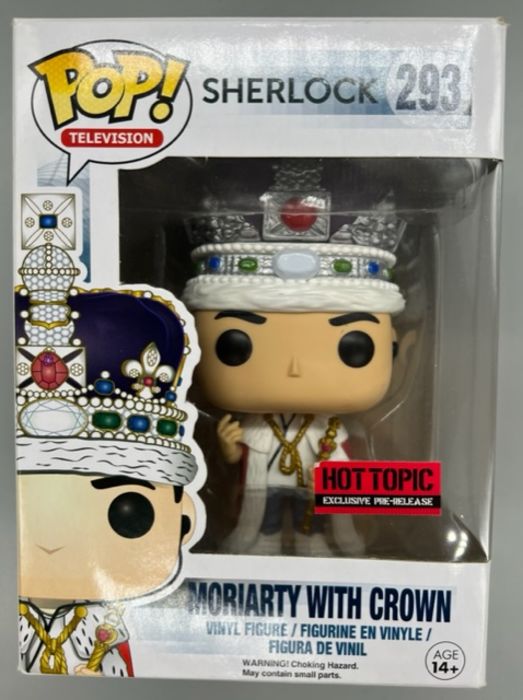 293 Moriarty with Crown - Sherlock - Box Damaged Funko POP Funko