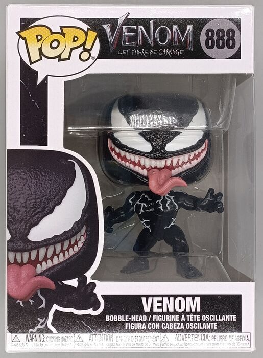 888 Venom - Marvel Venom Let there be Carnage - Box Damaged Funko POP Funko