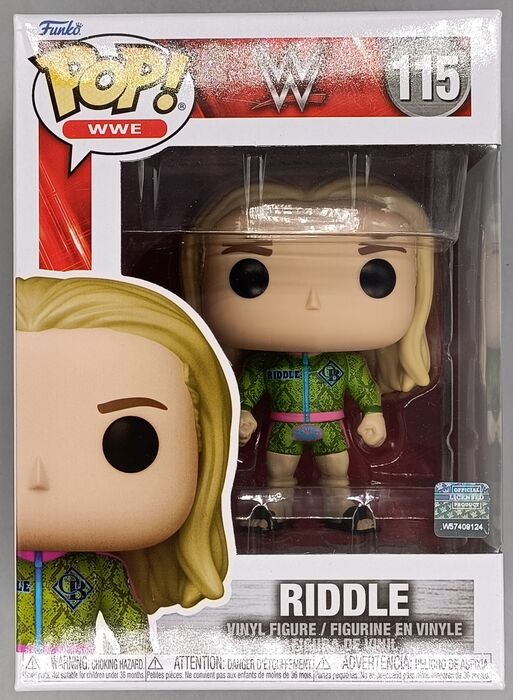 115 Riddle - WWE - New Funko POP Funko
