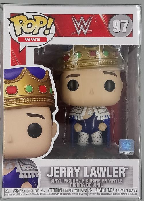 97 Jerry Lawler - Metallic - WWE Funko POP Funko