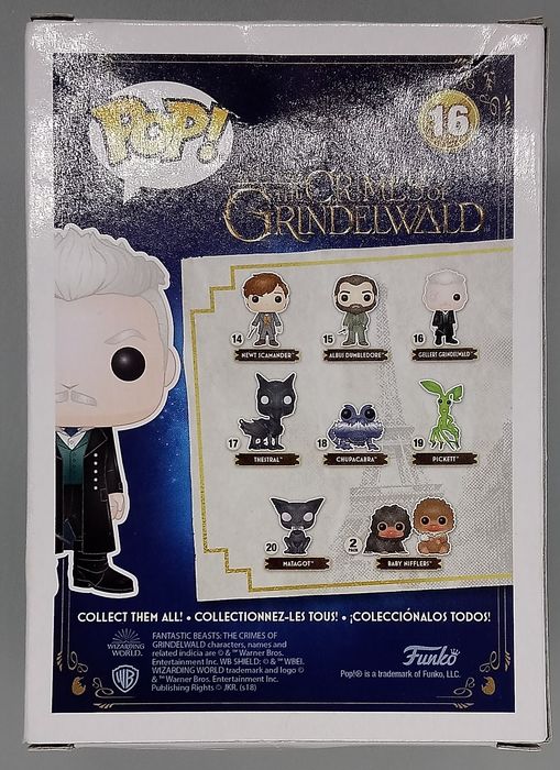 16 Gellert Grindelwald - Fantastic Beasts - Box Damaged Funko POP