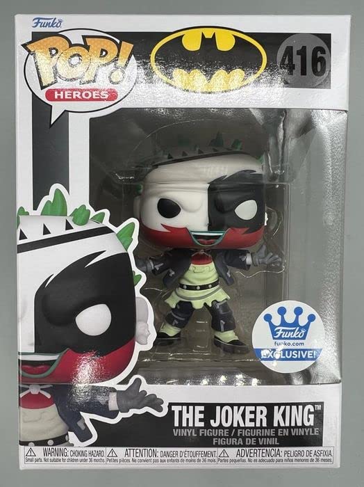 416 The Joker King - DC Batman - Funko POP - Box Damaged Funko