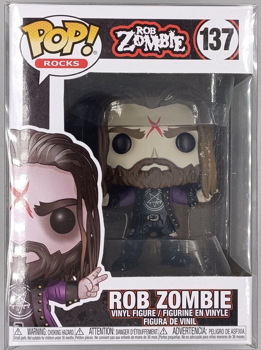 137 Rob Zombie - Rocks Funko POP Funko