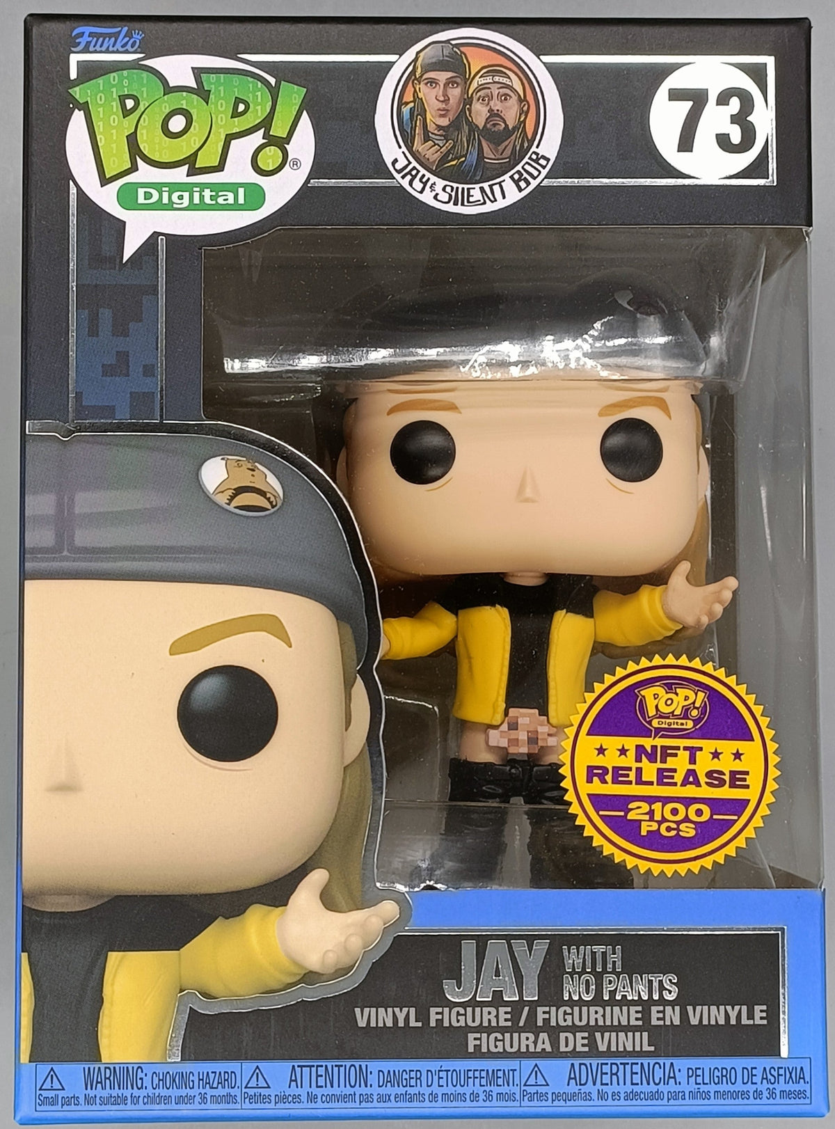 73 Jay (with No Pants) - Digital 2100pc LE Jay & Silent Bob Funko POP Funko