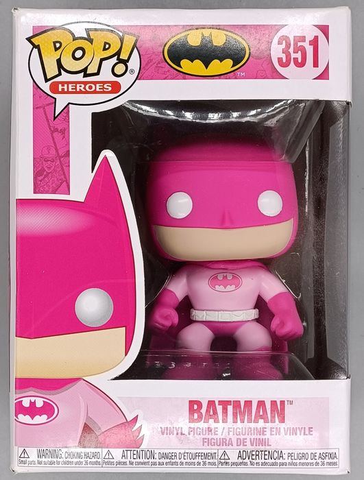 351 Batman (BCA) - DC - Breast Cancer Awareness - Funko POP - Box Damaged Funko