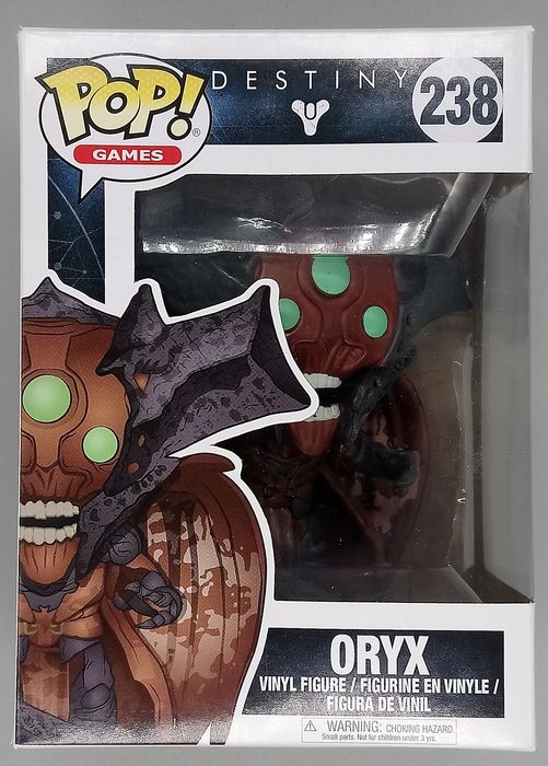 238 Oryx - Destiny Funko POP Funko