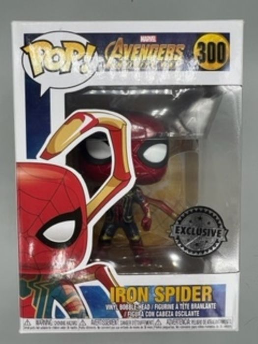 300 Iron Spider (w/ Legs) Marvel Avengers: Infinity Box Damaged Funko POP Funko