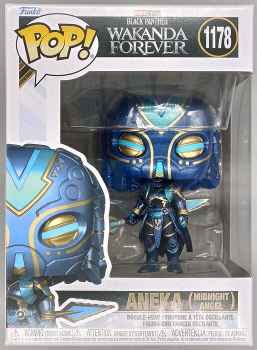 1178 Aneka (Midnight Angel) Marvel Wakander Forever Funko POP Funko
