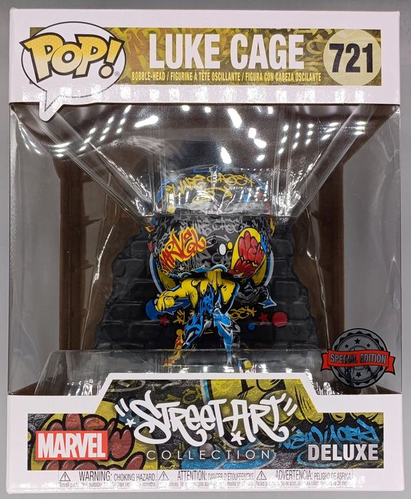 721 Luke Cage - Deluxe - Marvel Street Art Funko POP Funko