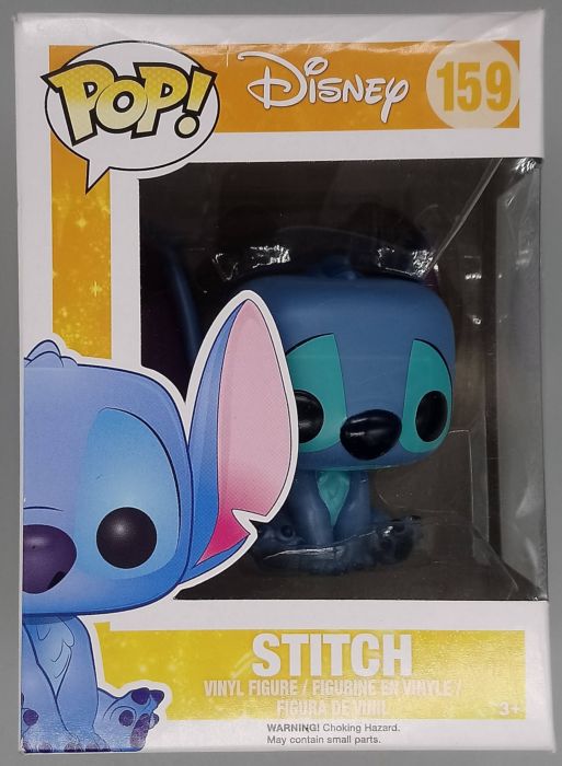 159 Stitch (Seated) - Disney Lilo & Stitch - Box Damaged Funko POP Funko
