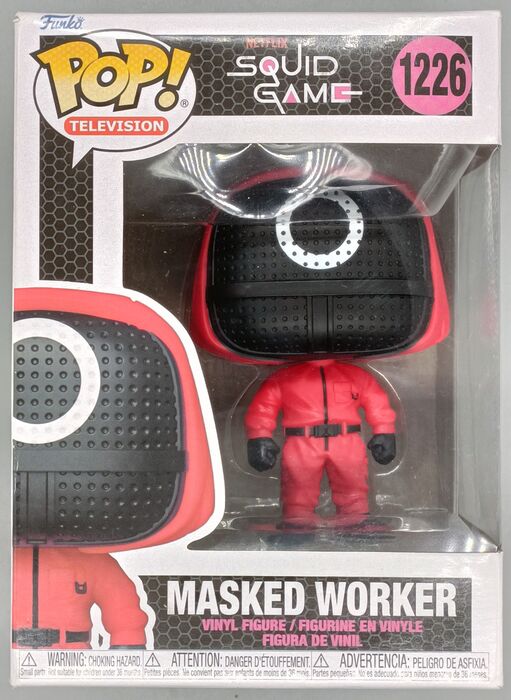 1226 Masked Worker - Squid Game - Box Damaged Funko POP Funko