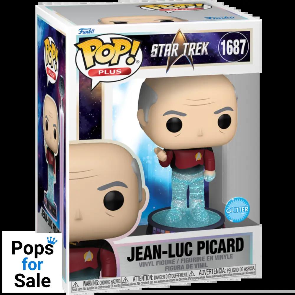 1687 Jean-Luc Picard Transporter (Glitter) - Star Trek Funko POP Funko