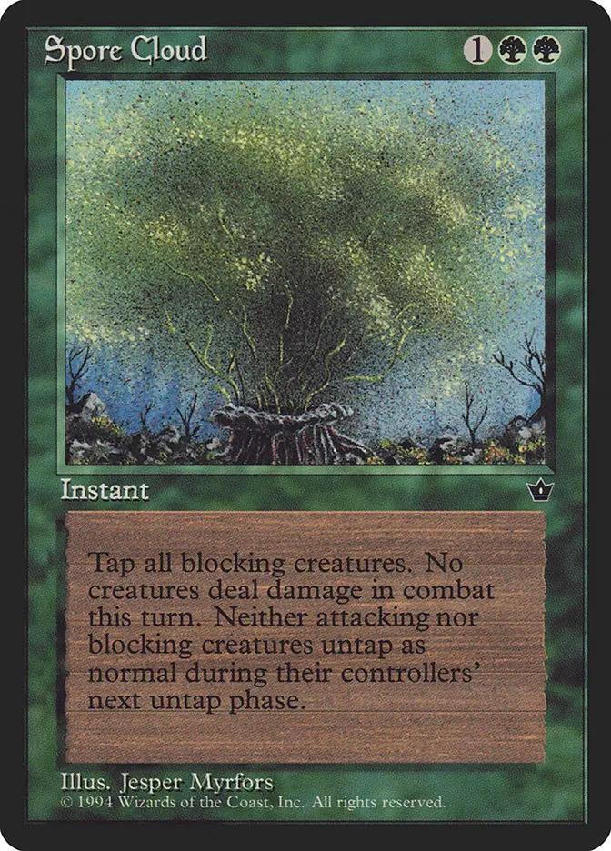 72b - Spore Cloud - Fallen Empires - Normal - Magic: The Gathering Card