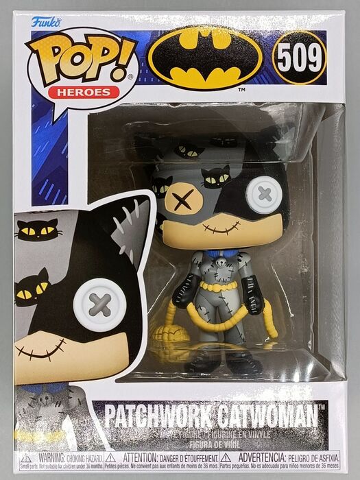 509 Patchwork Catwoman - DC Batman Funko POP - Brand New Funko