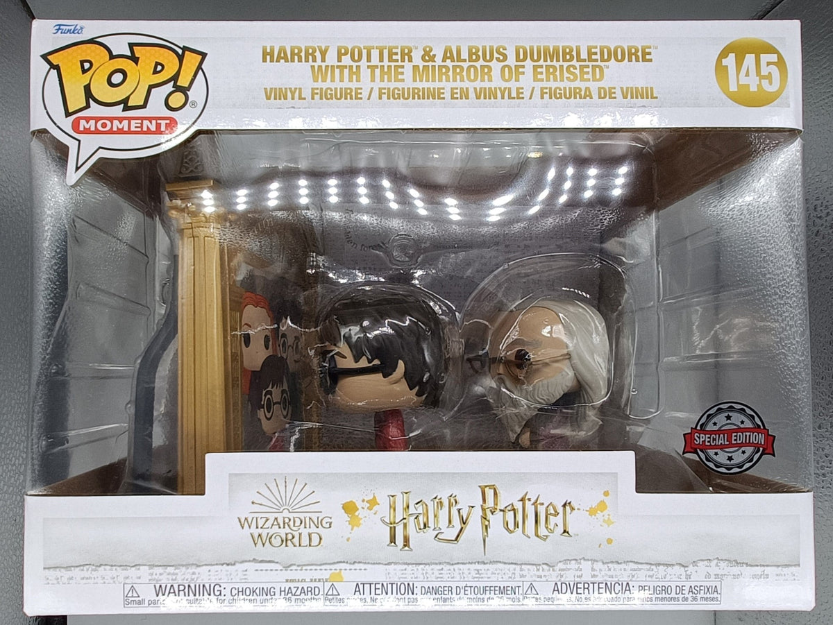 145 Harry Potter & Dumbledore Mirror of Erised Movie Moment Funko POP Funko