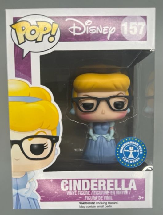 157 Cinderella (Glasses) Nerd/Hipster - Disney Cinderella Funko POP Funko