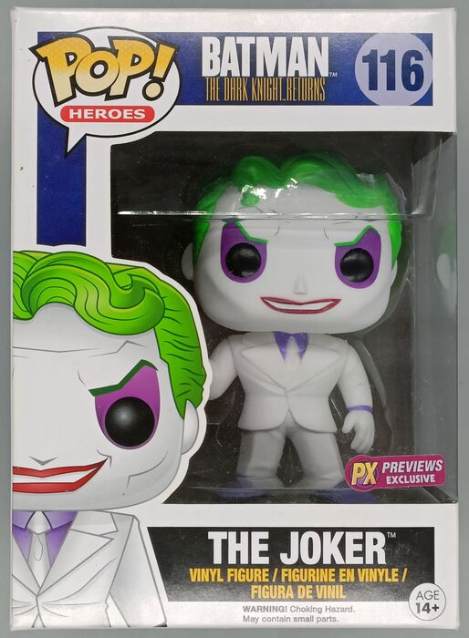 116 The Joker - DC Batman The Dark Knight Return Box Damaged Funko POP Funko
