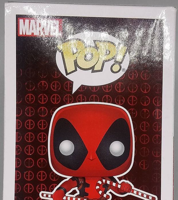 400 Deadpool (w/ Candy Canes) Marvel - Holidays Box Damaged Funko POP
