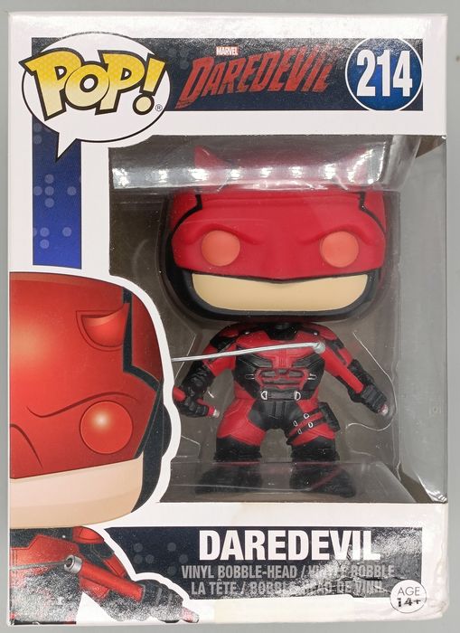 214 Daredevil - Marvel Daredevil - Box Damaged Funko POP Funko