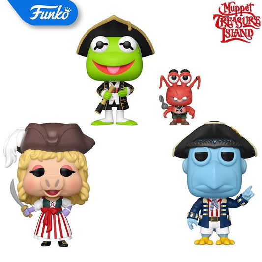 Dive into Nostalgia with the Muppet Treasure Island POP! Vinyl Figures Collection! 🏴‍☠️✨ FanofThings.co.uk