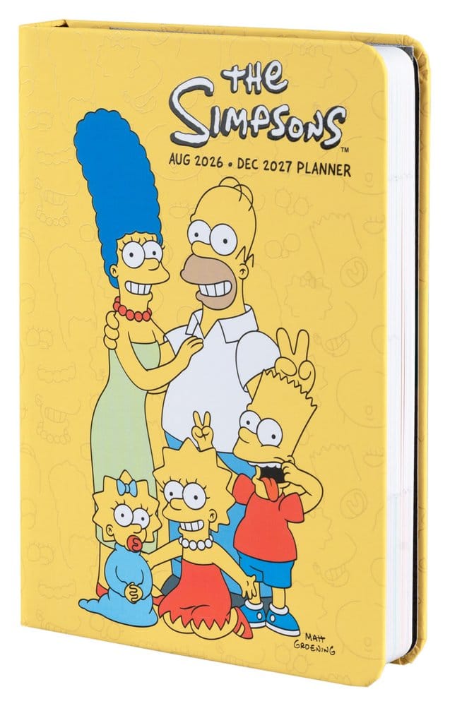 The Simpsons Academic Planner 202627 A6 *English Version*