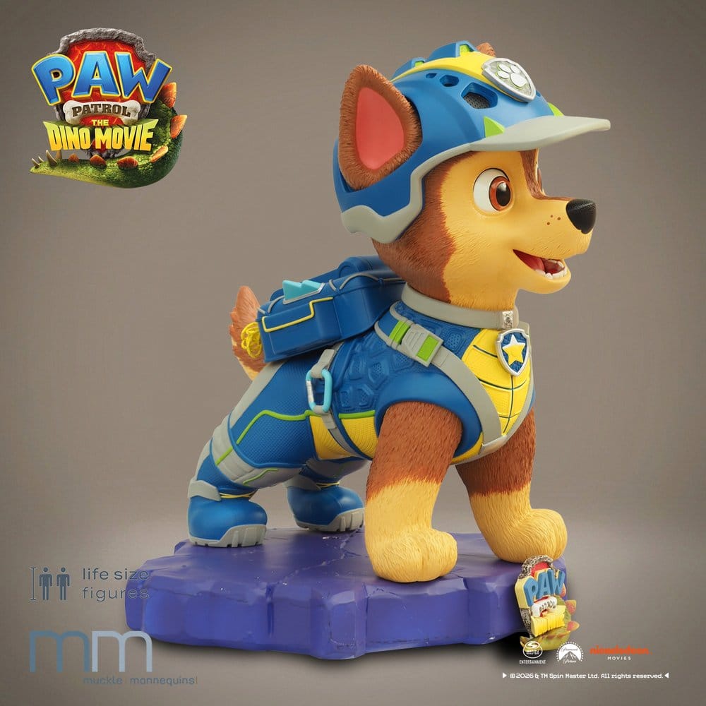 Bring the Adventure Home with PAW Patrol’s Life-Size Chase Statue! 🐾🚒