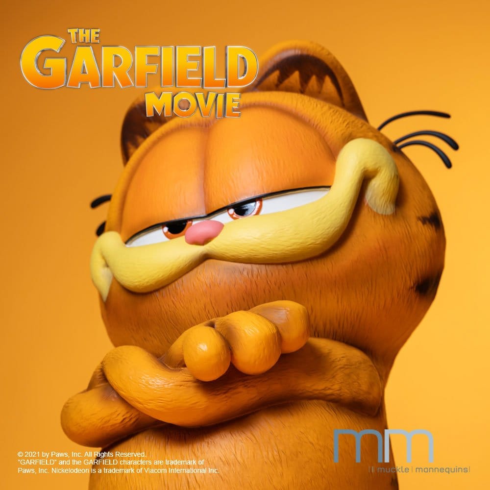 Discover the Magic of Iconic Characters with Life-Size Figures from the Garfield Movie Collection! 😺🐶