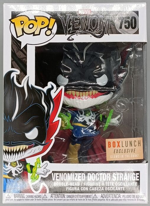 750 Venomized Doctor Strange - Glow - Marvel Venom Funko POP Funko