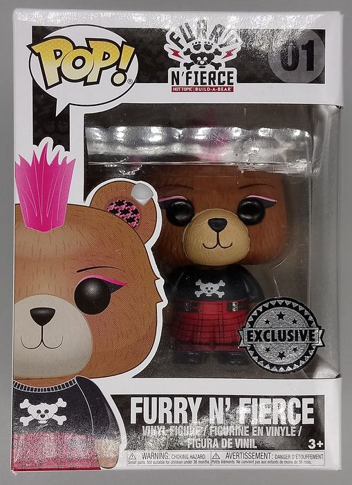 01 Furry N' Fierce - Build-A-Bear - Box Damaged Funko POP Funko