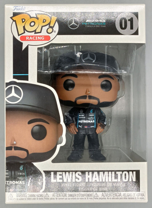 01 Lewis Hamilton - F1 - Mercedes-Benz Funko POP (Box Damage)