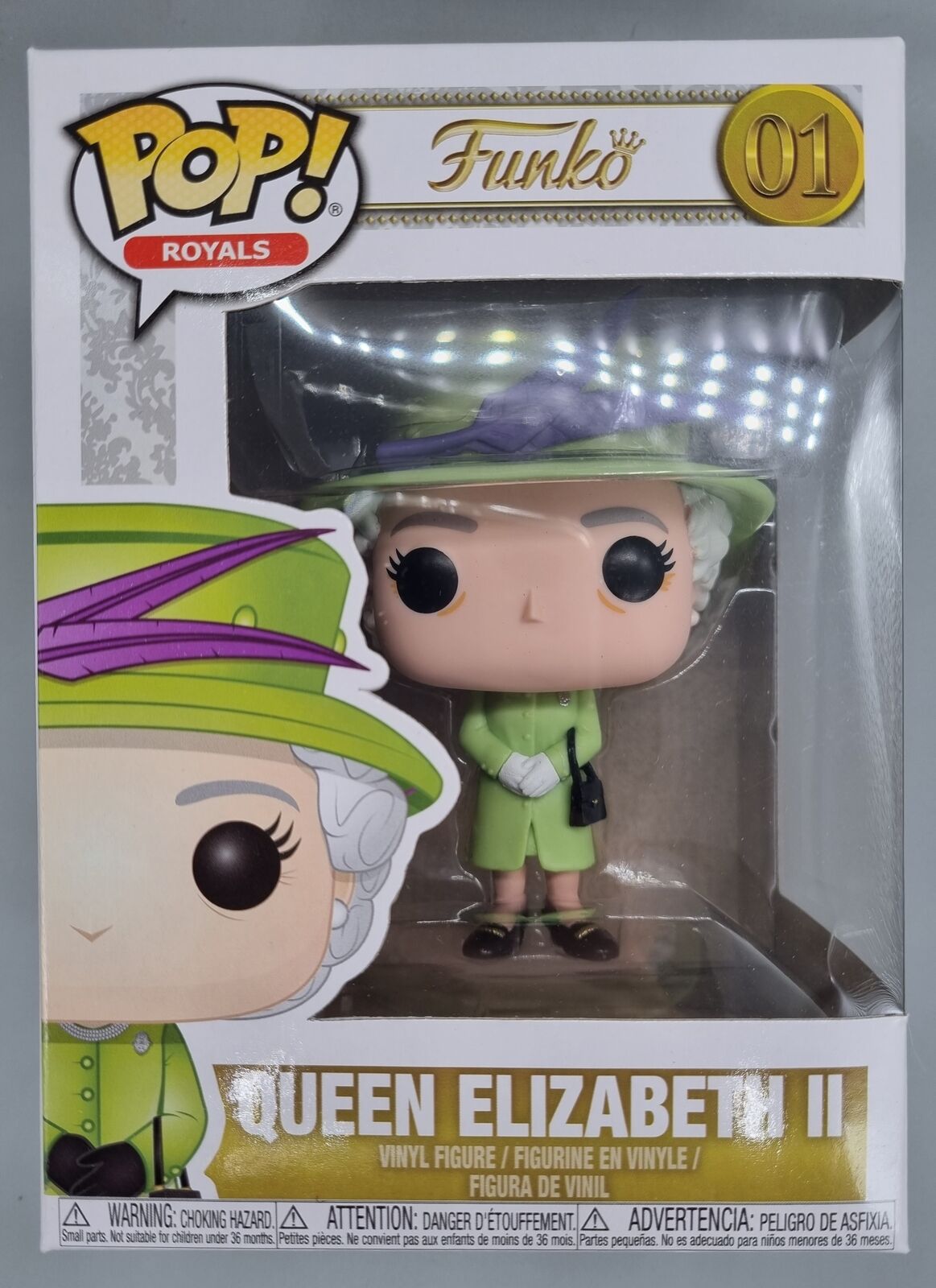 01 Queen Elizabeth II (Wedding Outfit) - Royals Funko POP Funko