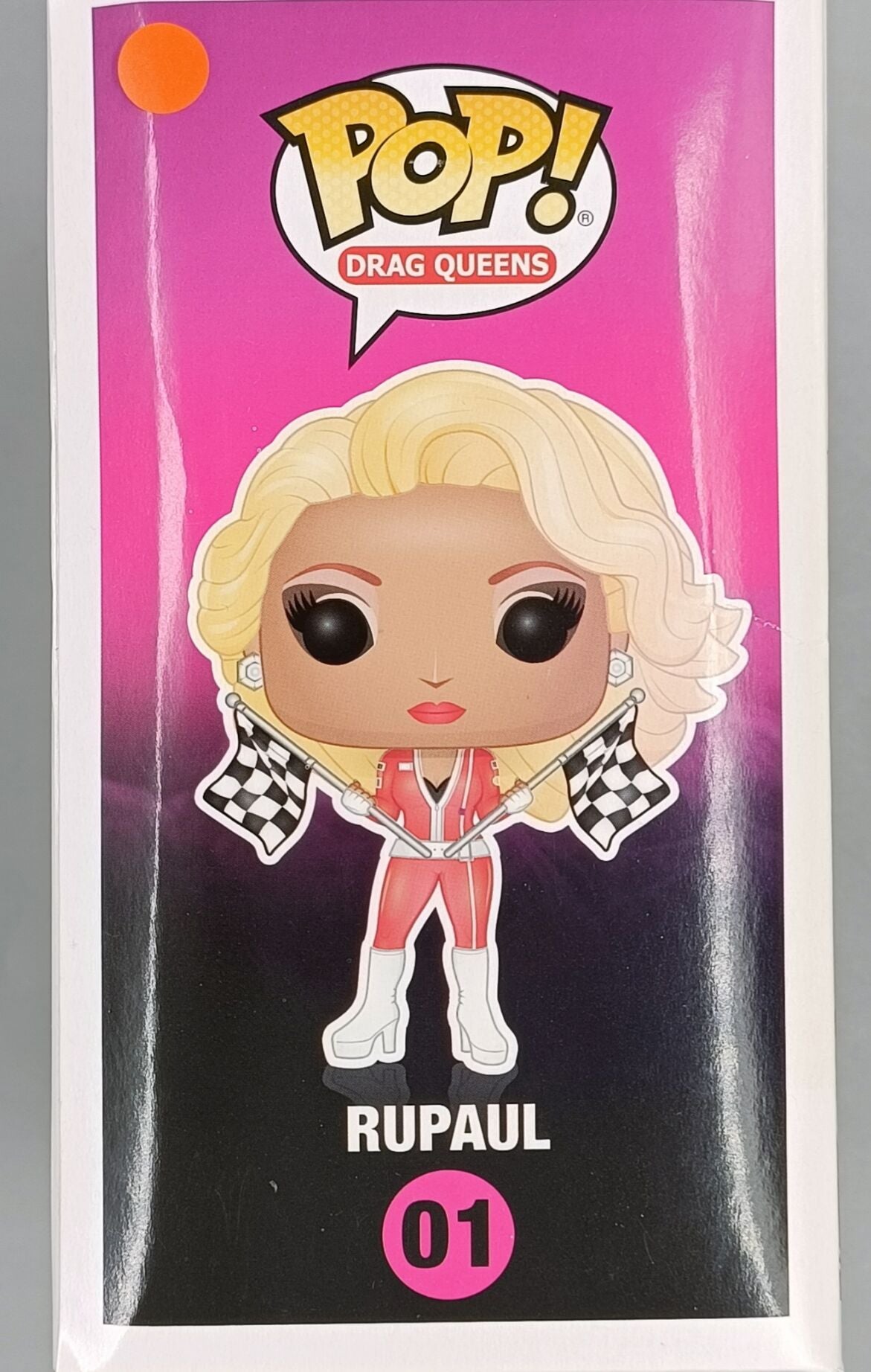 01 RuPaul - Drag Queens Funko POP (Box Damage)