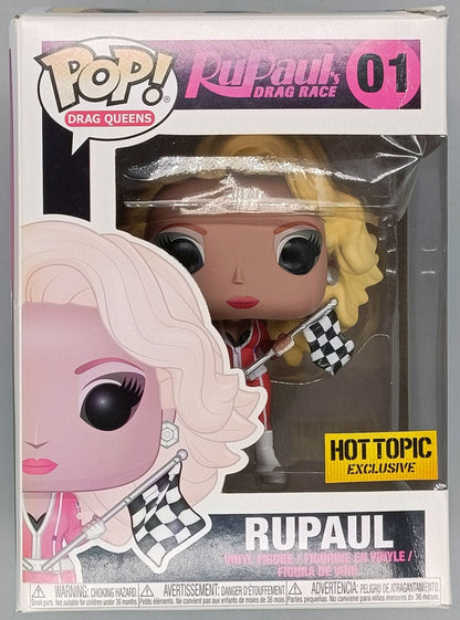 01 RuPaul - Drag Queens Funko POP (Box Damage)